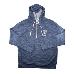 Legoland California 1999 Surfboard Quarter Zip Hoodie Mens Medium Midnight Navy